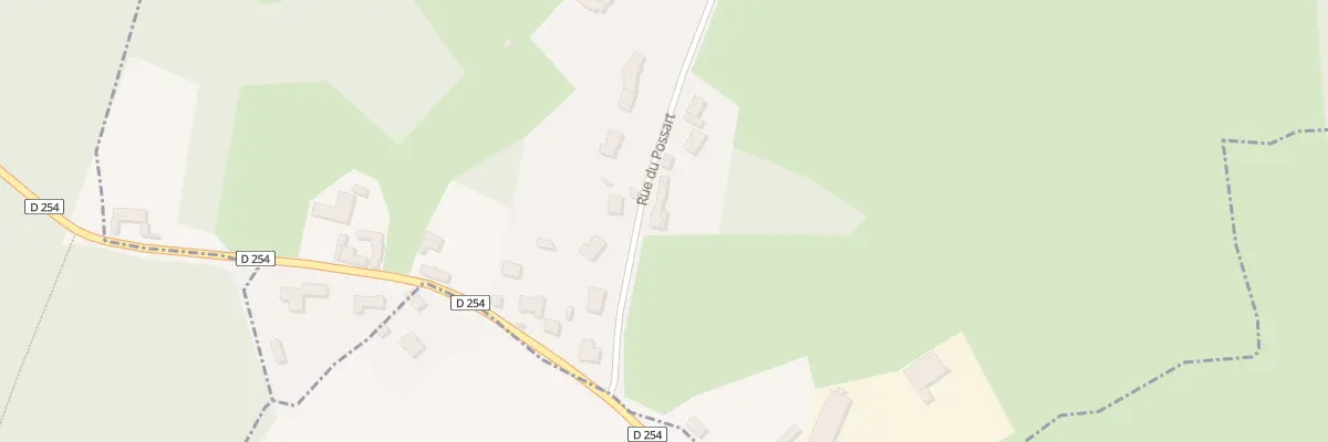 Plan du 12 Rte du Possart à Crémarest