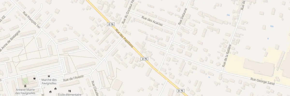 Plan du 58 Rue des Papillons à Romorantin-Lanthenay