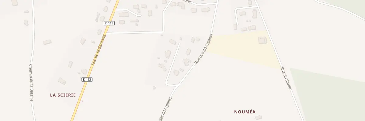 Plan du 4 Rue des 40 Arpents à Villeny