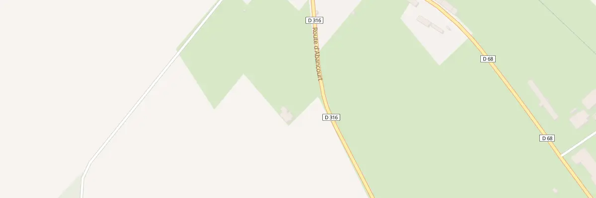 Plan du 6 Rte d’Abancourt à Quincampoix-Fleuzy