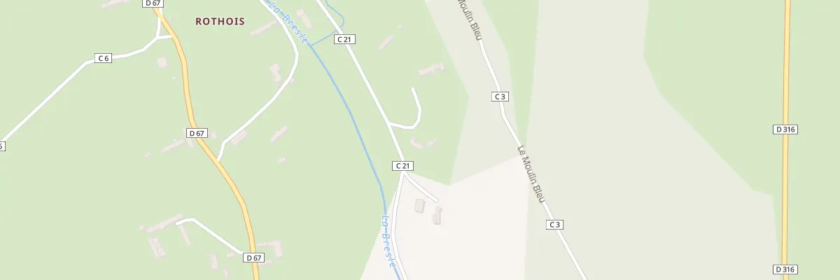 Plan du 13 Rothois à Lannoy-Cuillère