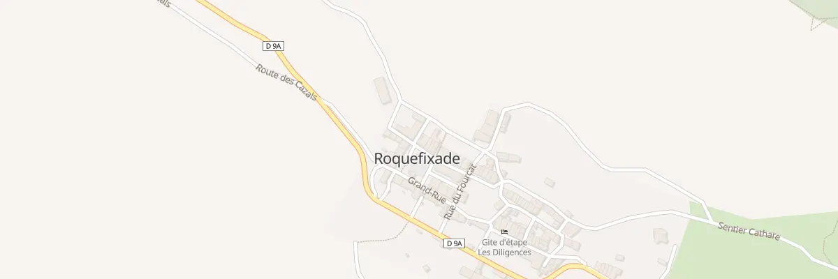 Plan du 71 Roquefixade à Roquefixade
