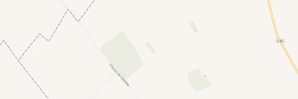 Plan du 3 Les Plaines à Saint-Vincent