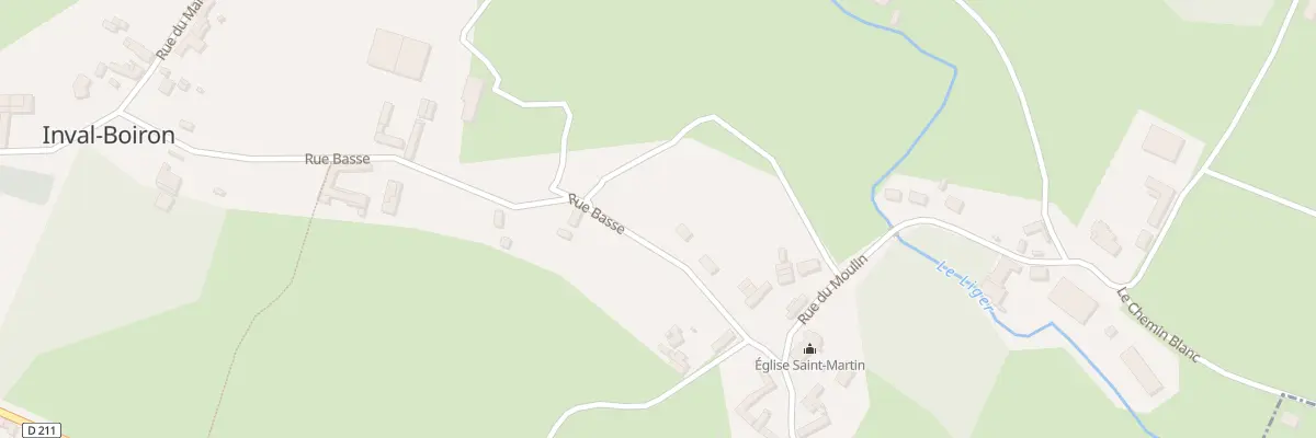 Plan du 49 Rue Basse à Inval-Boiron