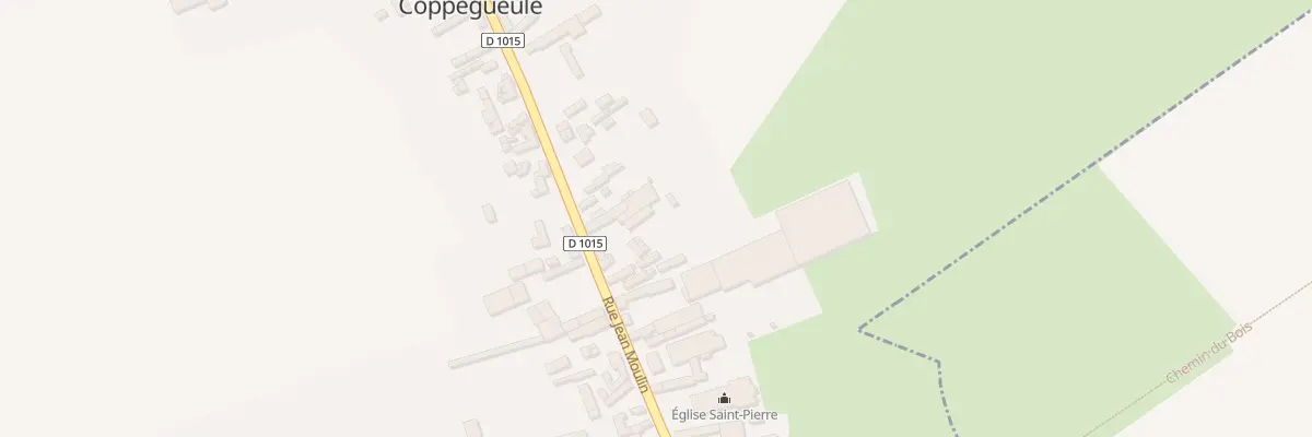 Plan du 29B Rue Jean Moulin à Neuville-Coppegueule