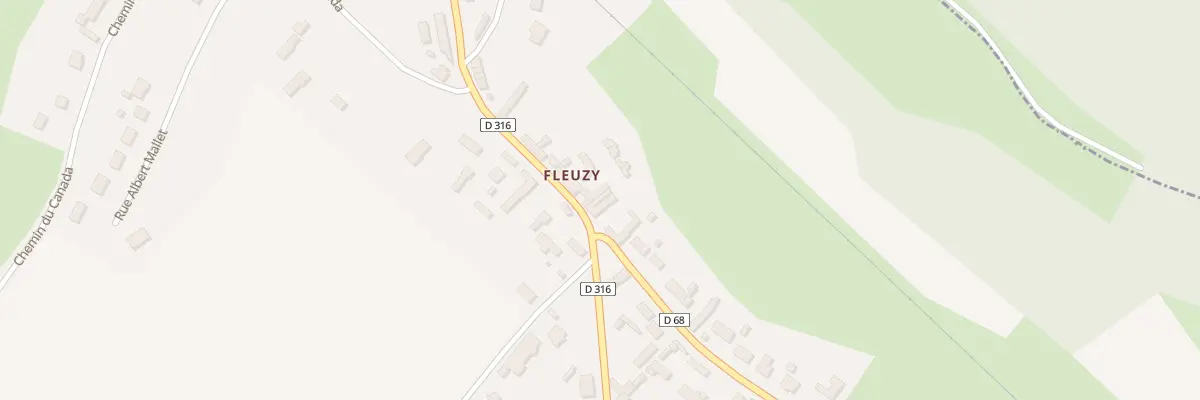 Plan du 2 Rue de Fleuzy à Quincampoix-Fleuzy