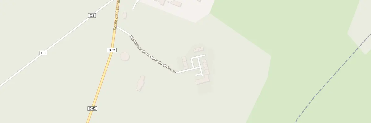 Plan du 2 Chateau de Montlieu à Émancé