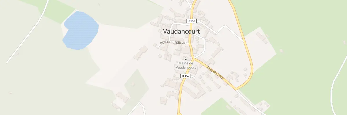 Plan du 3 Rue du Château à Vaudancourt