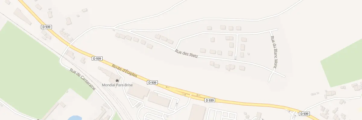 Plan du 25 Rue des Rietz à Attin