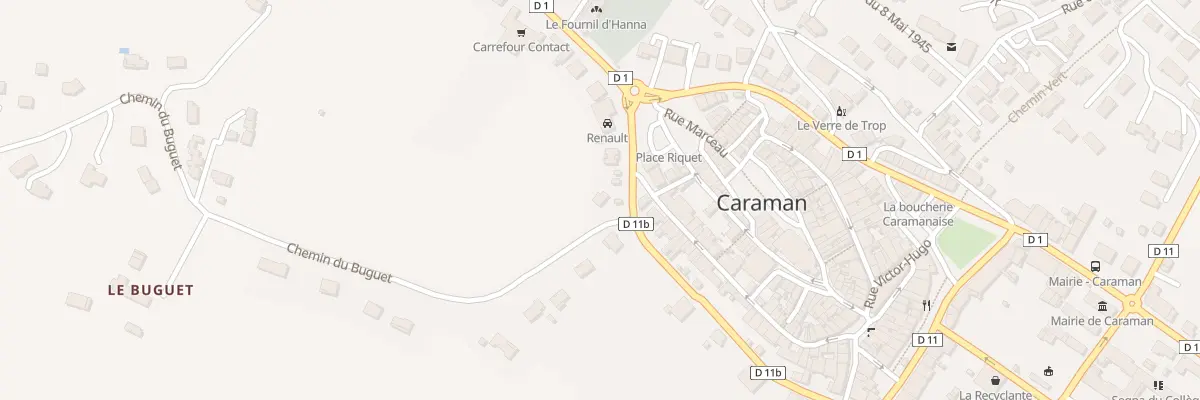 Plan du 5585 Bd Galliéni à Caraman