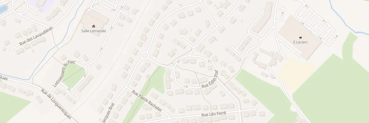 Plan du 481 Rue Edith Piaf à Samer