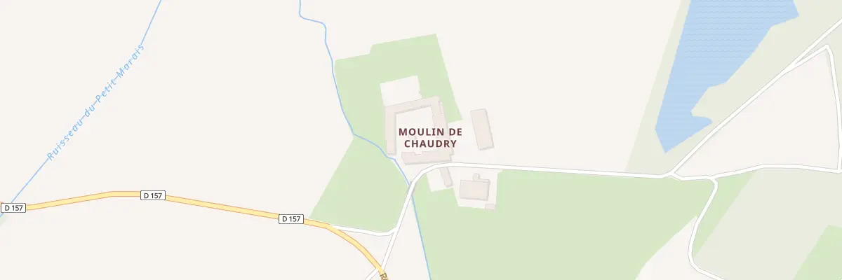 Plan du 23 Moulin de Chaudry à Parnes