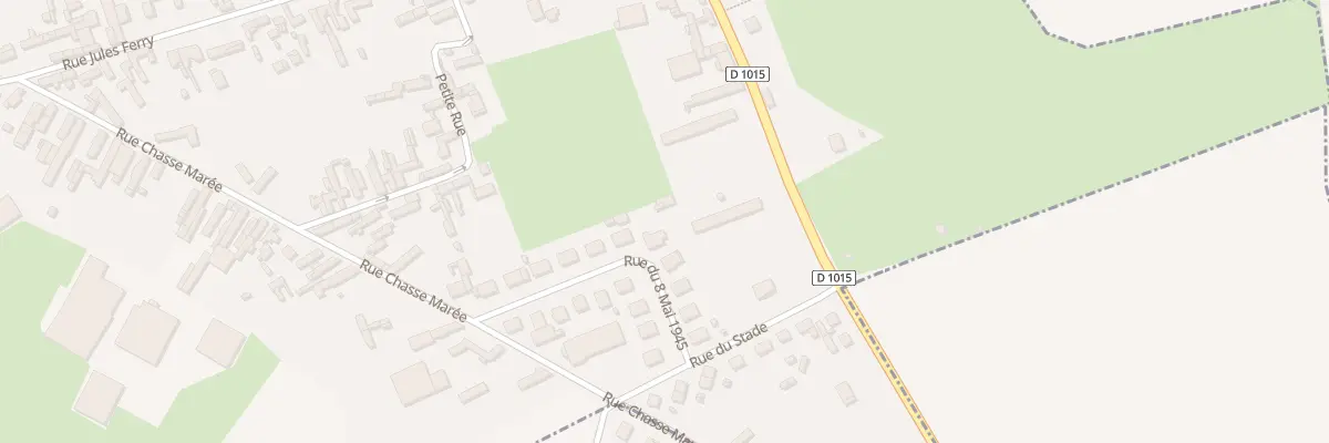 Plan du 7 Rue du Huit Mai 1945 à Neuville-Coppegueule