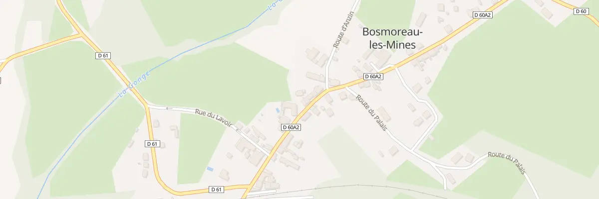 Plan du 10 Grande Rue à Bosmoreau-les-Mines