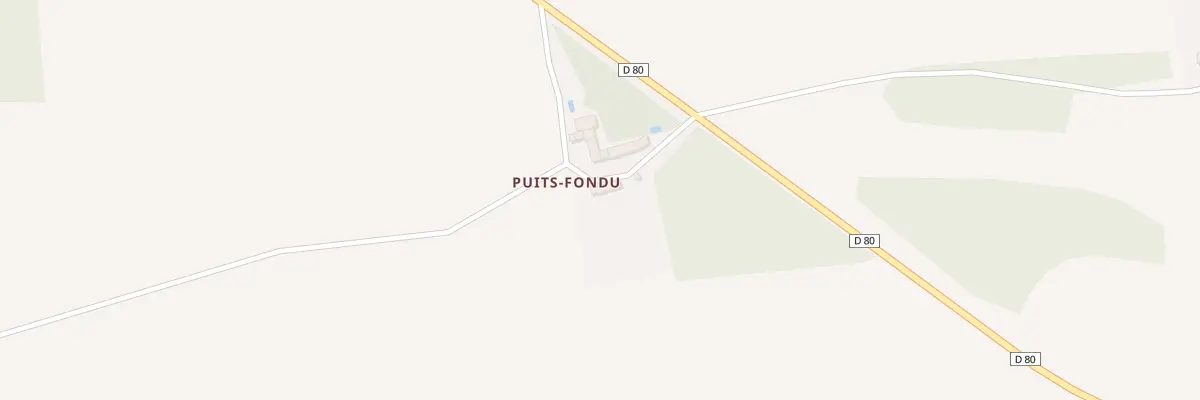 Plan du 5196 Puits Fondu à Gazeran