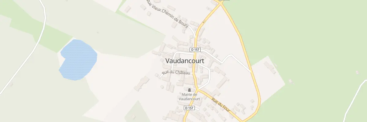 Plan du 2 Rue de la Ferme à Vaudancourt
