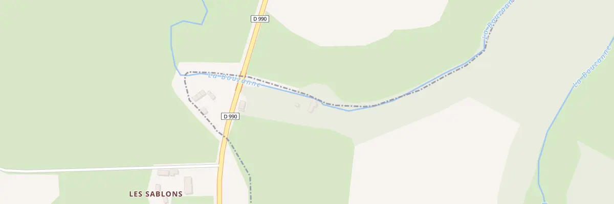 Plan du 4 Le Gué de Venay à Jeu-les-Bois