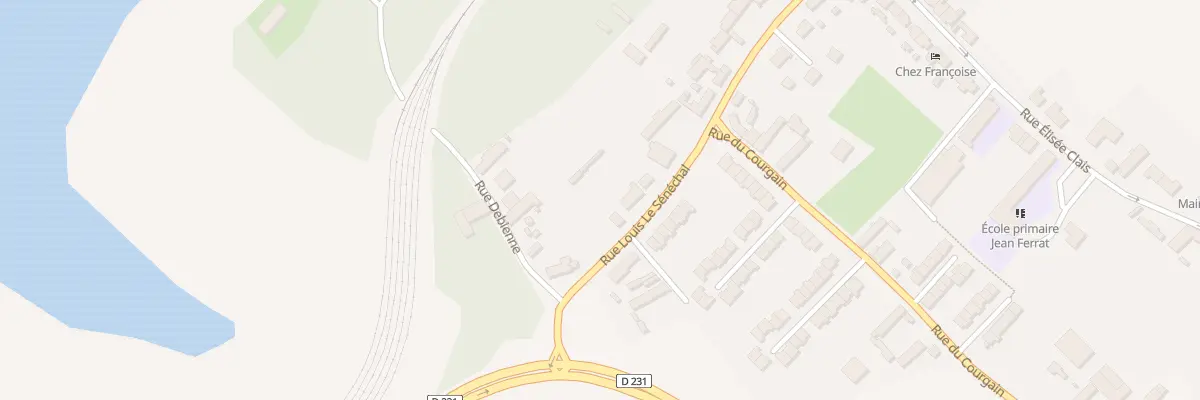 Plan du 3 Rue Louis le Sénéchal à Ferques