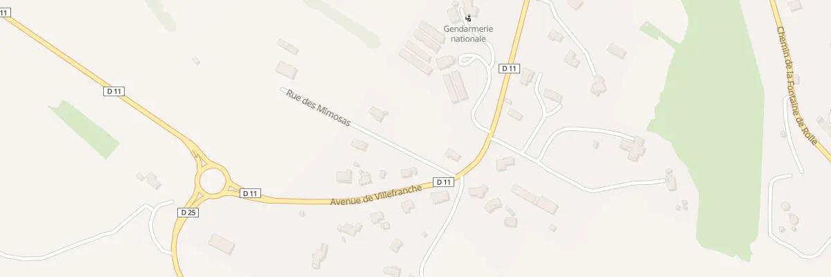 Plan du 2 Rue des Mimosas à Caraman