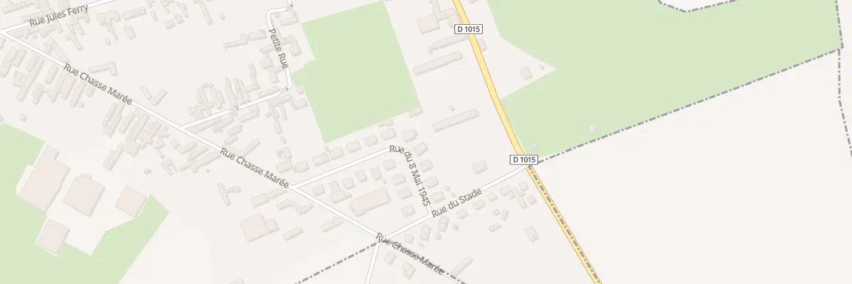 Plan du 5 Rue du Huit Mai 1945 à Neuville-Coppegueule