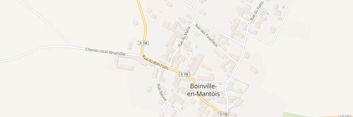 Plan du 2 Rue du Maire à Boinville-en-Mantois