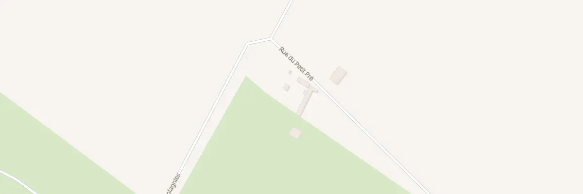 Plan du 2 Rue du Petit Pré Beaulévrier à Saint-Quentin-des-Prés