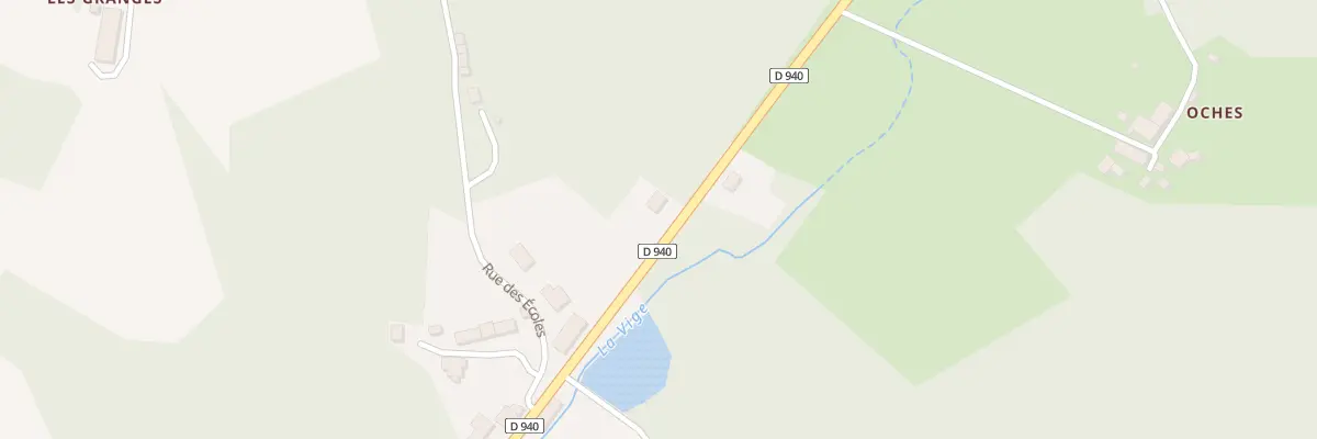 Plan du 2 Rte de Peyrat-le-château à Saint-Junien-la-Bregère