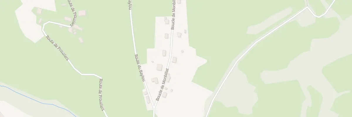 Plan du 5232 Font Bouillone à Thégra