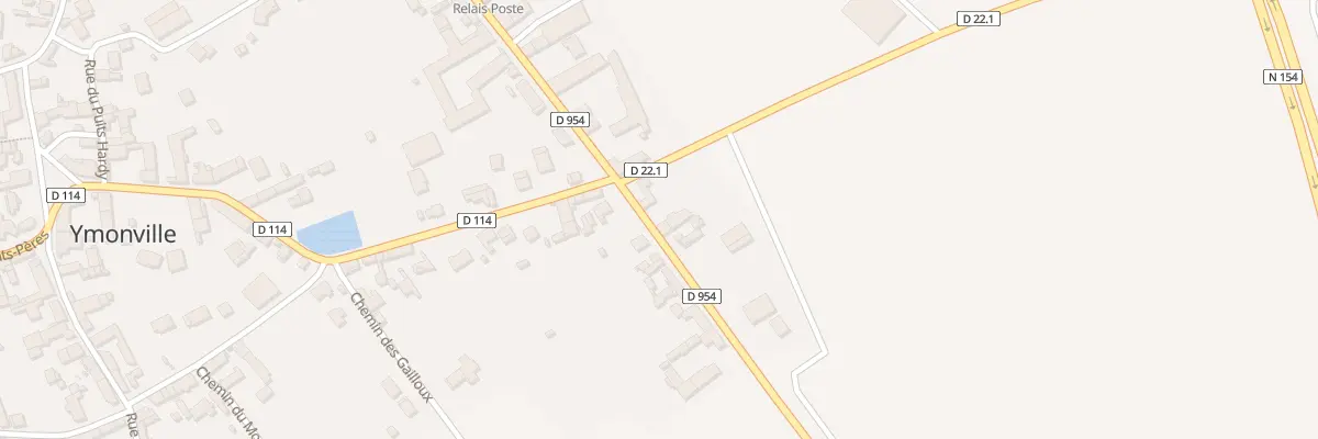 Plan du 43 Rue du Haut Chemin à Ymonville