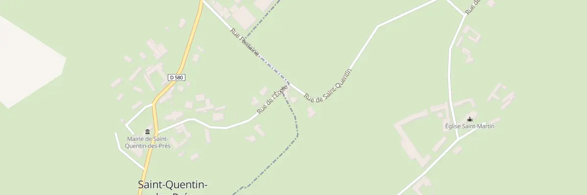 Plan du 33 Rue de Saint-quentin à Hécourt