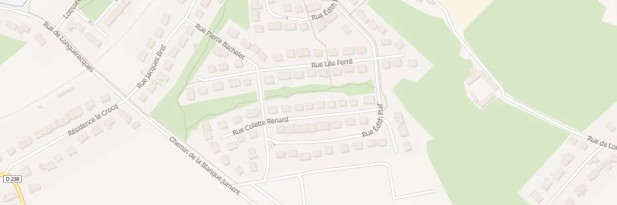 Plan du 143 Rue Colette Renard à Samer