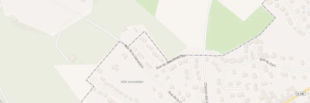 Plan du 6 Rue des Acacias à La Queue-les-Yvelines