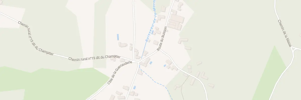 Plan du 14 Rte du Buisson à Grosrouvre