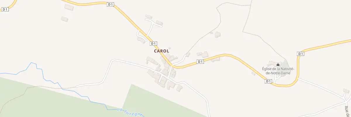 Plan du 43 L’Eglise à Roquefort-les-Cascades
