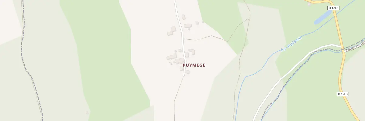Plan du 5067 Puymège à Queyssac-les-Vignes