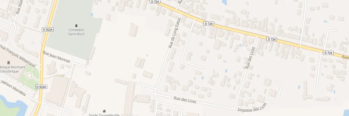 Plan du 11 Rue de Long-Eaton à Romorantin-Lanthenay