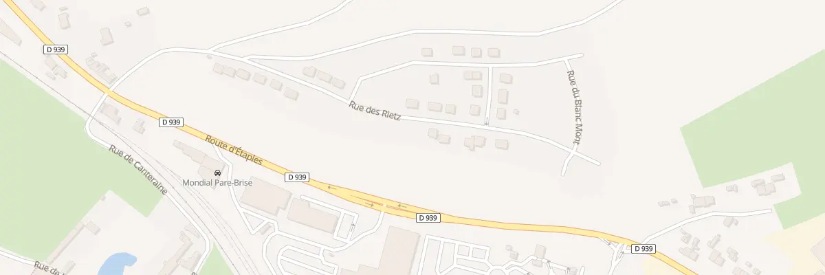 Plan du 33 Rue des Rietz à Attin
