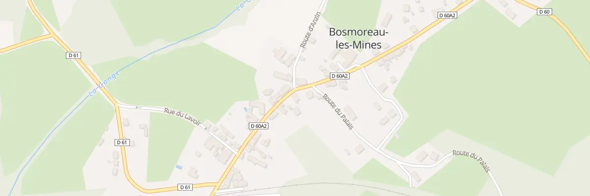Plan du 1 Grande Rue à Bosmoreau-les-Mines