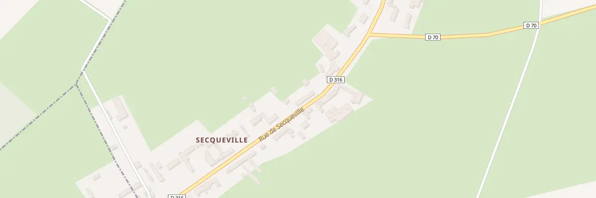 Plan du 14 Rue de Secqueville à Blargies