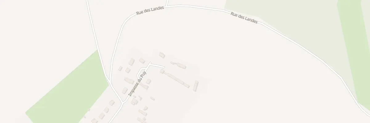 Plan du 47 Rue des Landes à Talmontiers