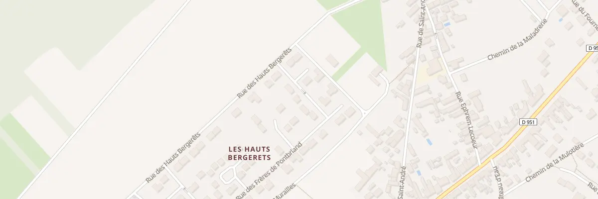 Plan du 41 Rue des Frères de Pontbriand à Cléry-Saint-André