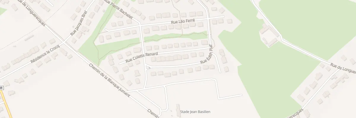Plan du 154 Rue Colette Renard à Samer