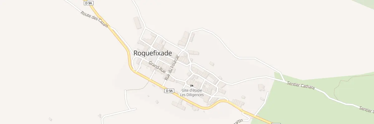 Plan du 103 Roquefixade à Roquefixade