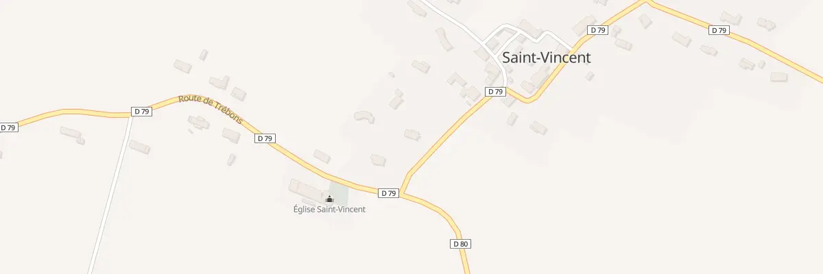 Plan du 9000 La Mothe à Saint-Vincent