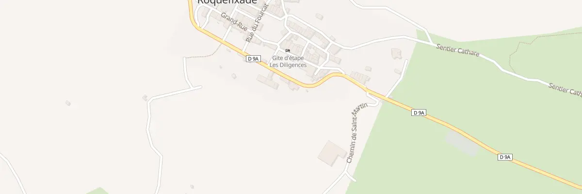 Plan du 132 Roquefixade à Roquefixade