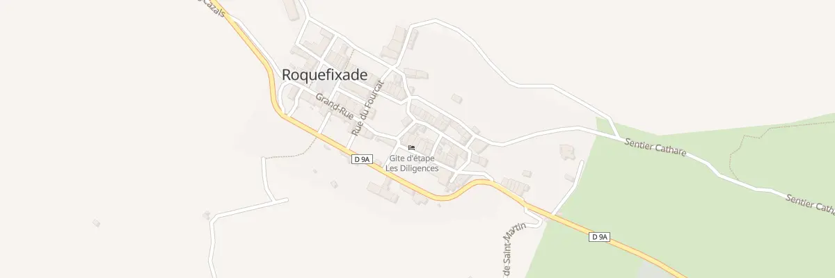Plan du 45 Roquefixade à Roquefixade
