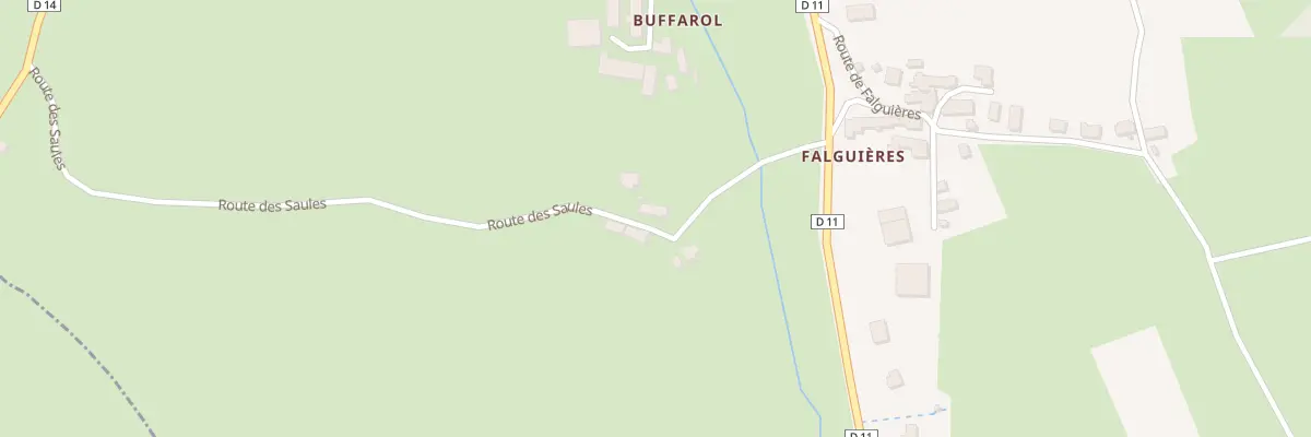 Plan du 5425F Buffarol à Thégra