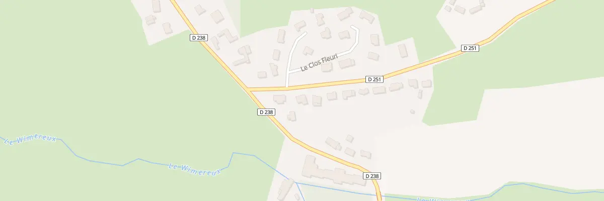 Plan du 72 Rte d’Houllefort à Belle-et-Houllefort