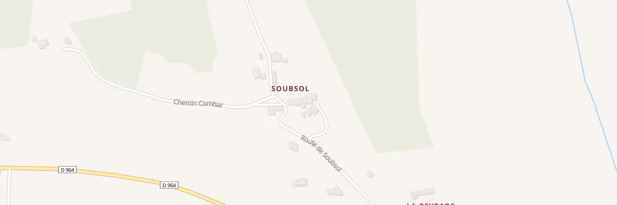 Plan du 228 Rte de Soubsol à Castelnau-de-Montmiral