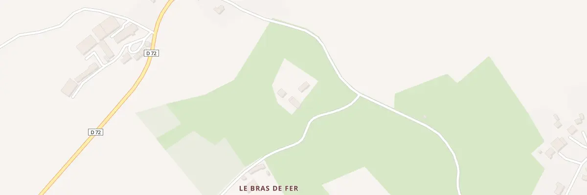 Plan du 2 Le Bras de Fer à Montchevrier